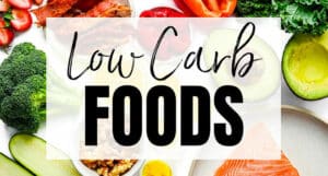 Low-carb food